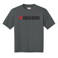 VARGAS BOXING PERFORMANCE TEE - CHARCOAL
