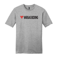 VARGAS BOXING TEE - HEATHER GREY