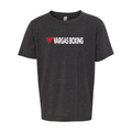 VARGAS BOXING TEE - YOUTH - CHARCOAL GREY