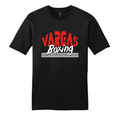 VARGAS BOXING RING LOGO TEE - BLACK