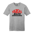 VARGAS BOXING RING LOGO TEE - HEATHER GREY