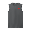 V LOGO TANK - GREY